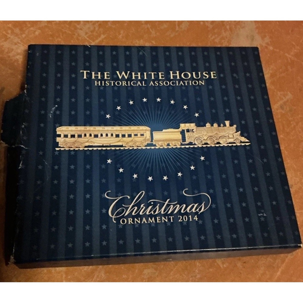 2014 White House Christmas Ornament – President Harding's Locomotive Tribute